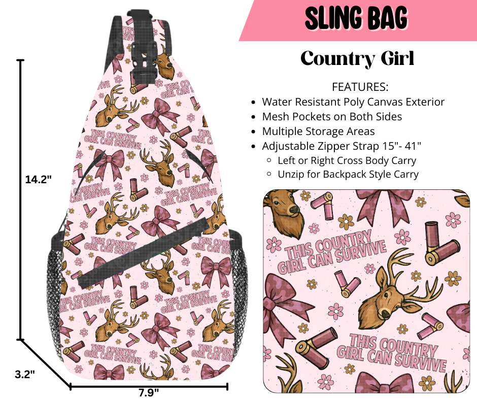 Country Girl Sling Bag