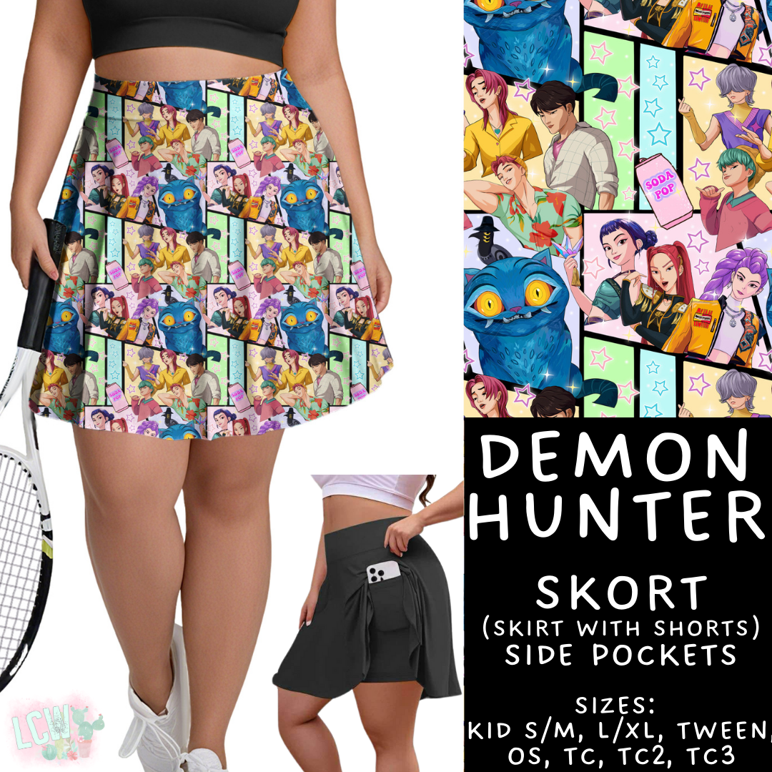 Batch #427 - August Request Run - Closes 10/9 - ETA late Nov - Demon Hunter Skort