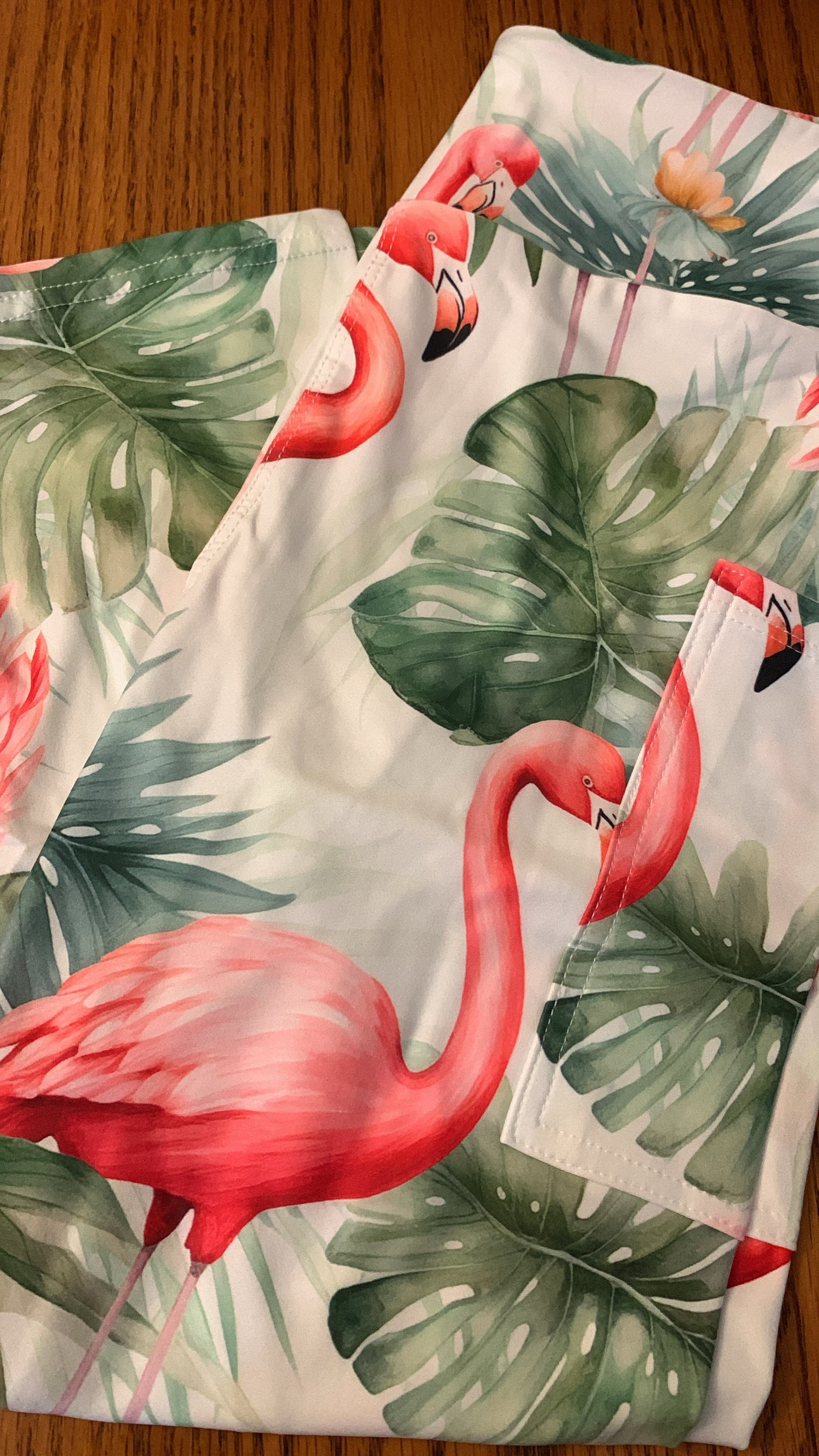 Flamingo Capri - Alonna's Legging Land