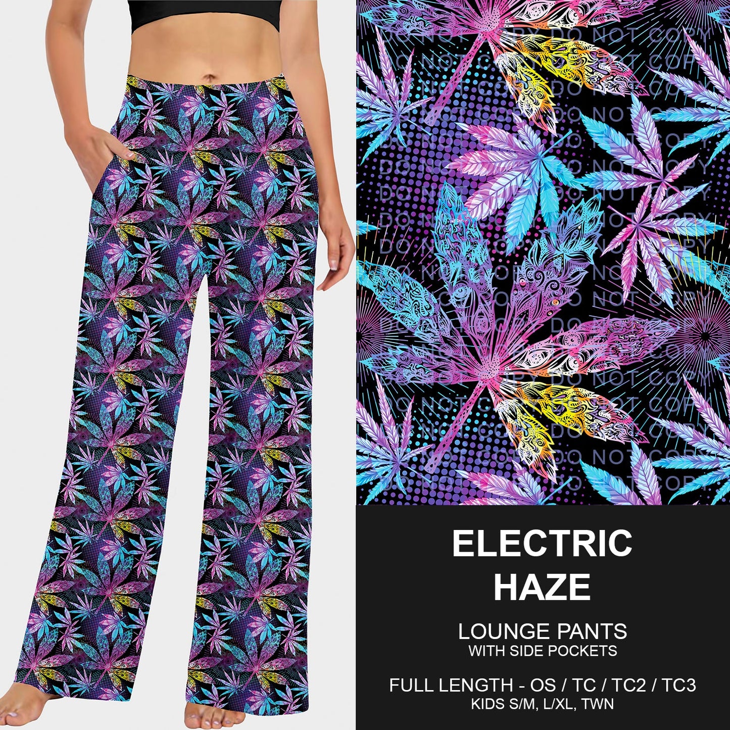 B258 - Preorder Electric Haze Lounge Pants (Closes 11/02. ETA mid Jan.)