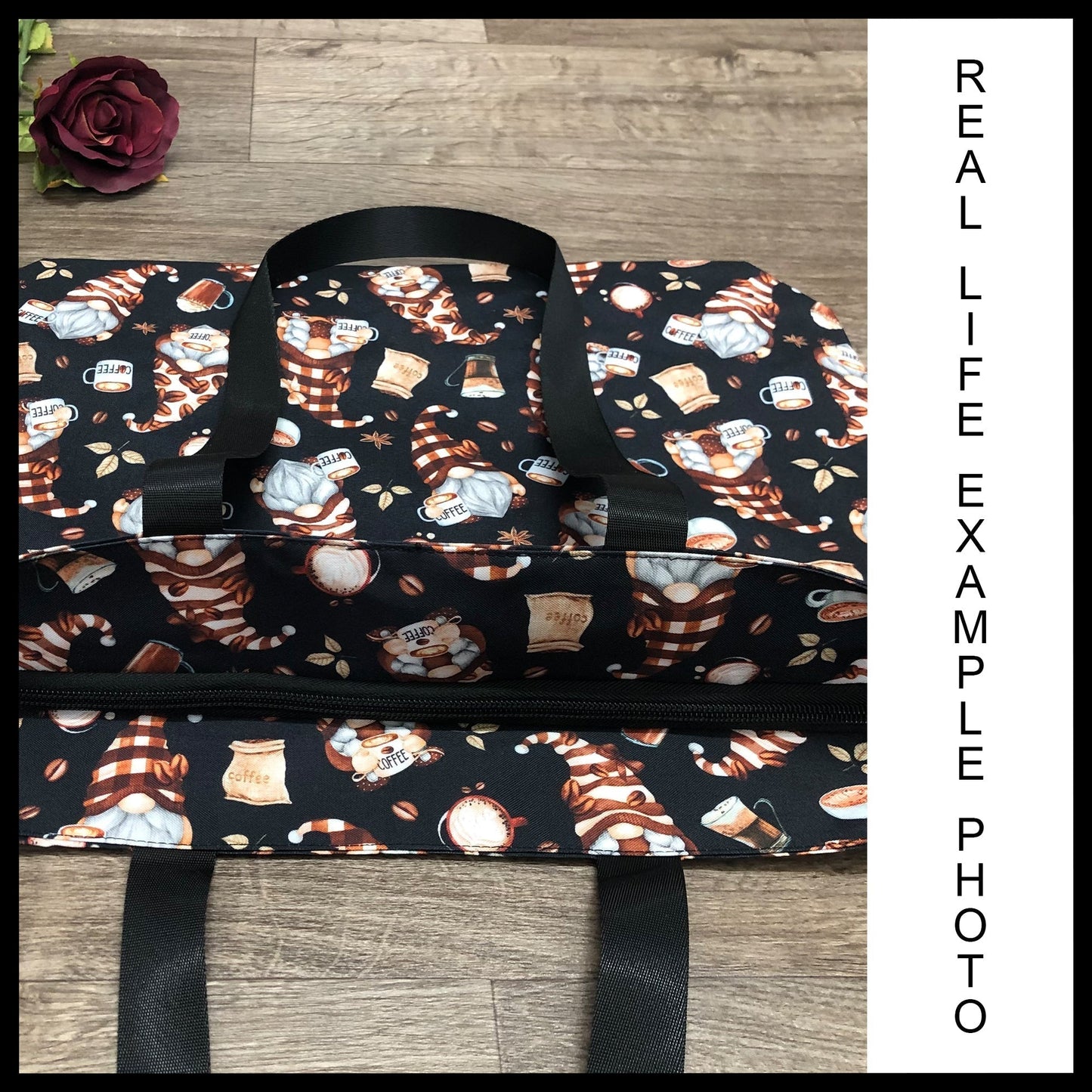 RTS - Watercolor Leaves Tote Bag