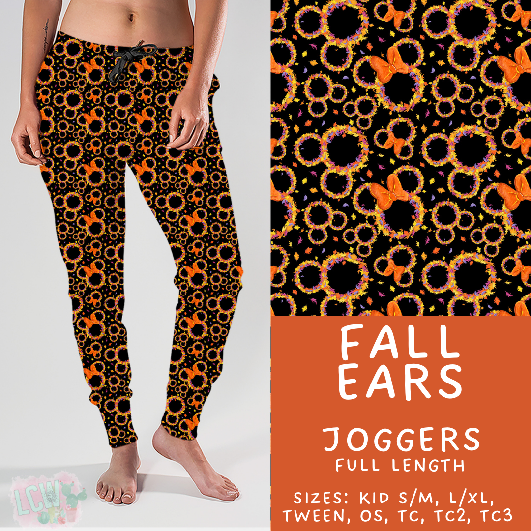 Batch #404 - Magical Fall 2 - Closes 8/29 - ETA mid/late October - Fall Ears Joggers