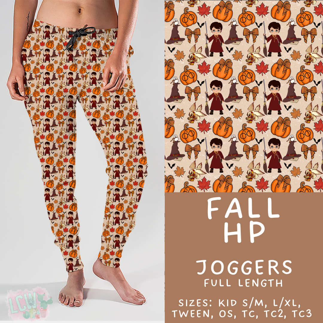 Batch #409 - Character Fall 2 - Closes 9/8 - ETA late October - Fall HP Joggers
