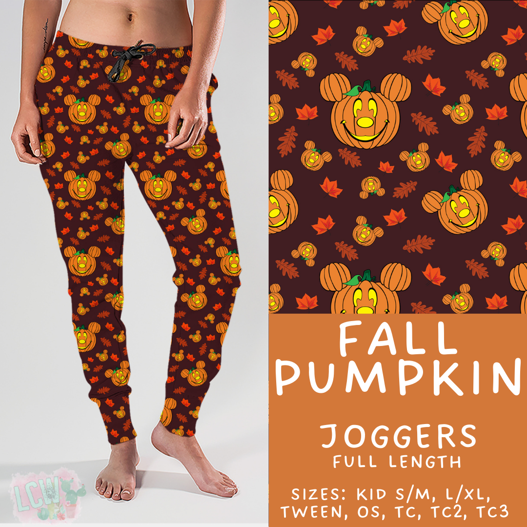 Batch #404 - Magical Fall 2 - Closes 8/29 - ETA mid/late October - Fall Pumpkin Joggers