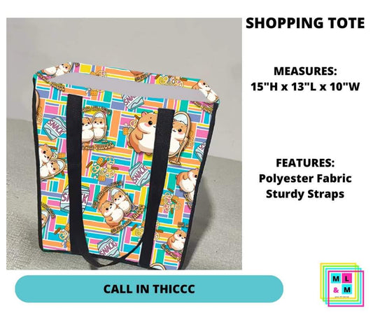 Call in Thiccc Shopping Tote - Alonna's Legging Land