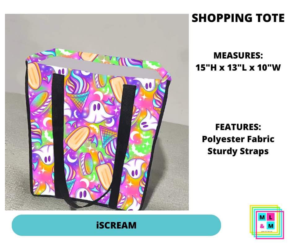 iScream Shopping Tote - Alonna's Legging Land