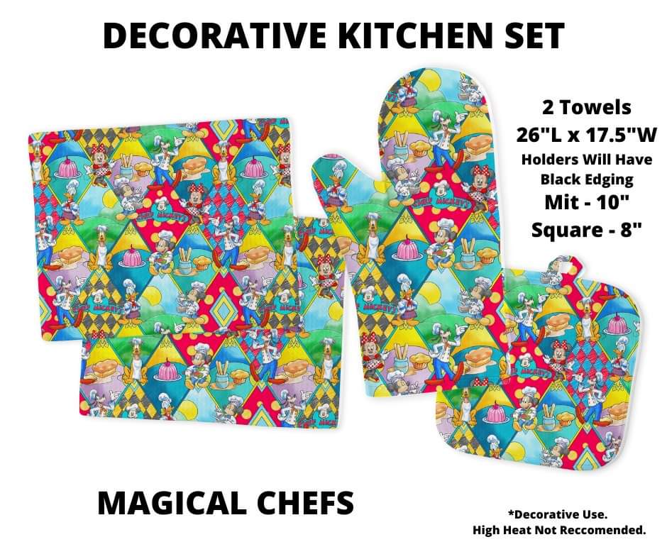 Magical Chefs Decorative Kitchen Set - Alonna's Legging Land