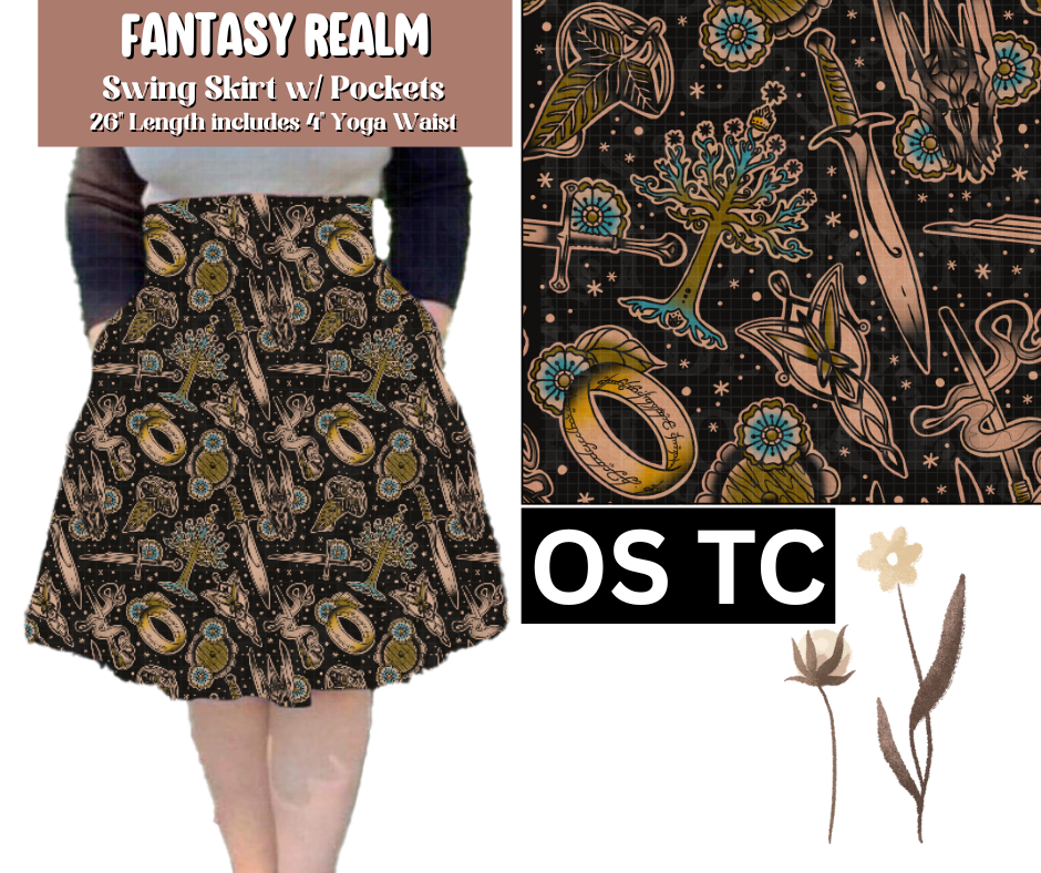 Fantasy Realm Swing Skirt