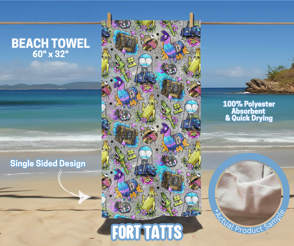Preorder! Closes 5/15. ETA August. Fort Tatts Towel
