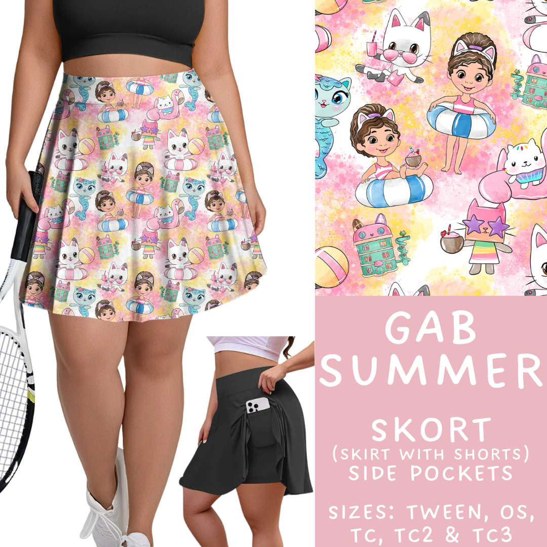 Batch #339 - Character Summer - Closes 5/15 - ETA mid July - Gab Summer Skort