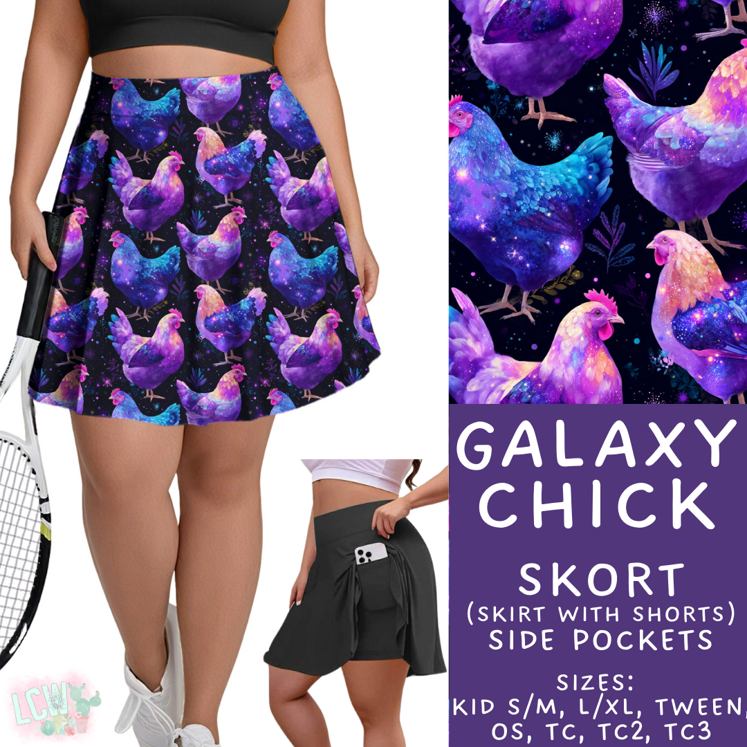Batch #421 - Fun Run 15 - Closes 9/29 - ETA mid/late Nov - Galaxy Chick Skort