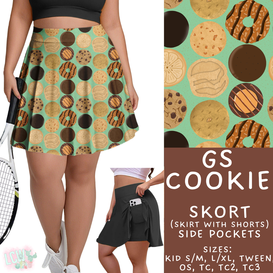 Batch #429 - Cookie Dealer 3 - Closes 10/13 - ETA late Nov - GS Cookie Skort