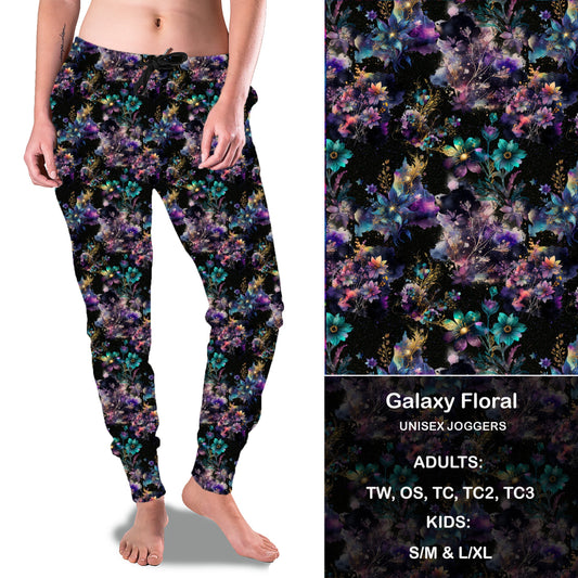 Galaxy Floral - Full & Capri Joggers