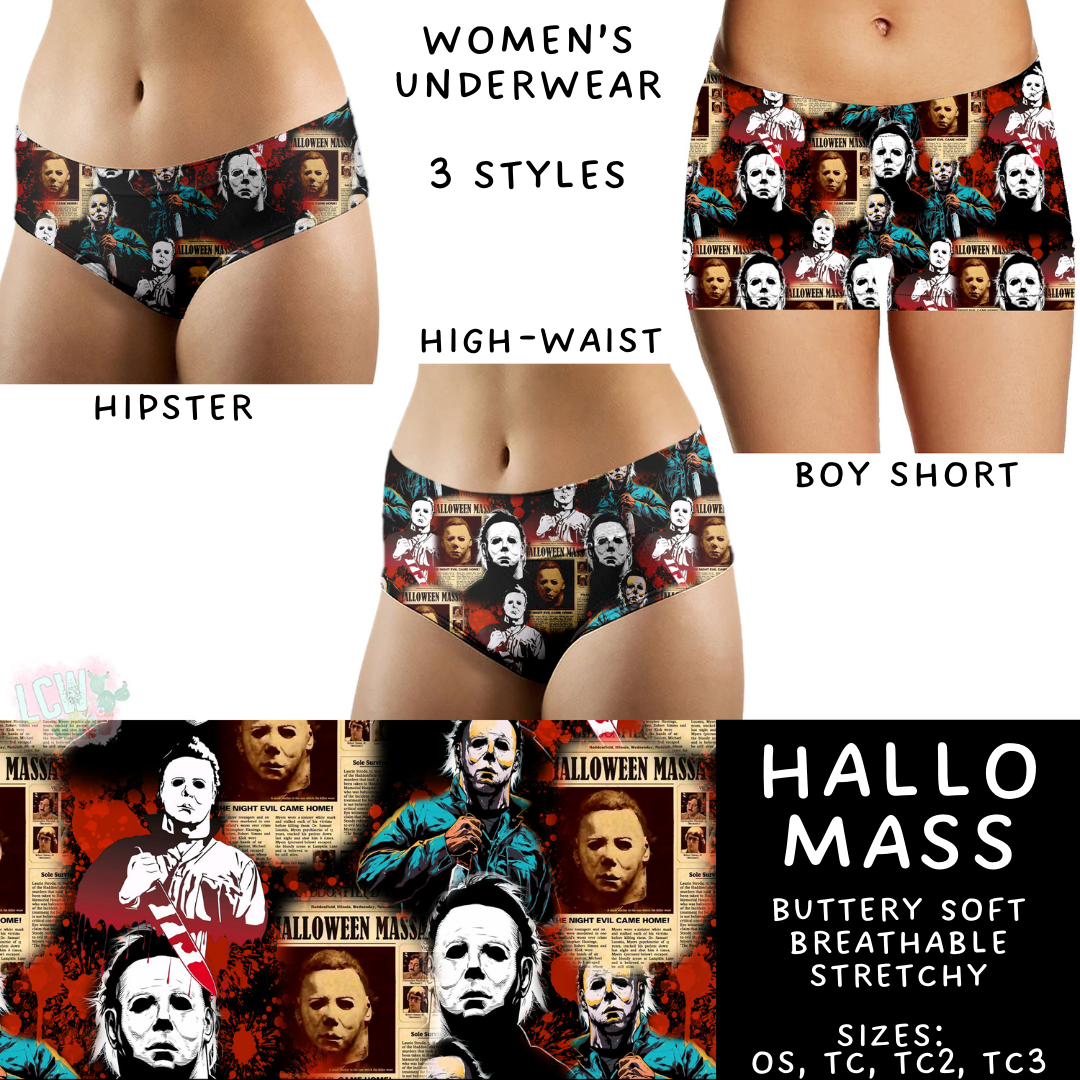 Batch #340 - Comfortable Underwear 4 - Closes 5/16 - ETA early July - Hallo Mass Women's Underwear