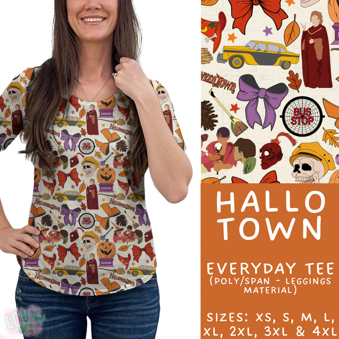 Batch #411 - July Request Run - Closes 9/11 - ETA late October - Hallo Town Everyday Tee