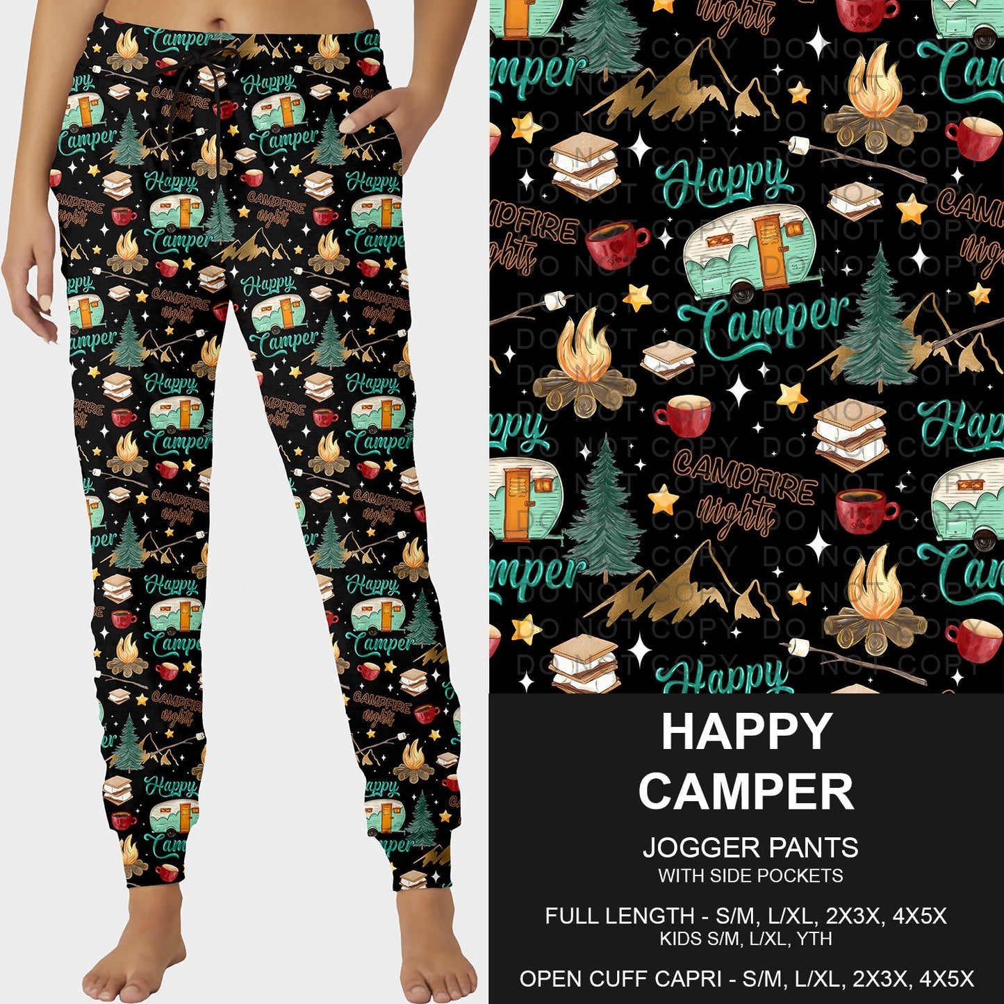 B227- Preorder Happy Camper Joggers (Closes 5/04. ETA: mid July)
