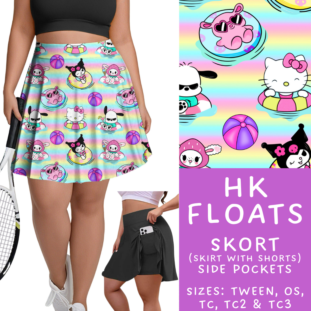 Batch #339 - Character Summer - Closes 5/15 - ETA mid July - HK Floats Skort