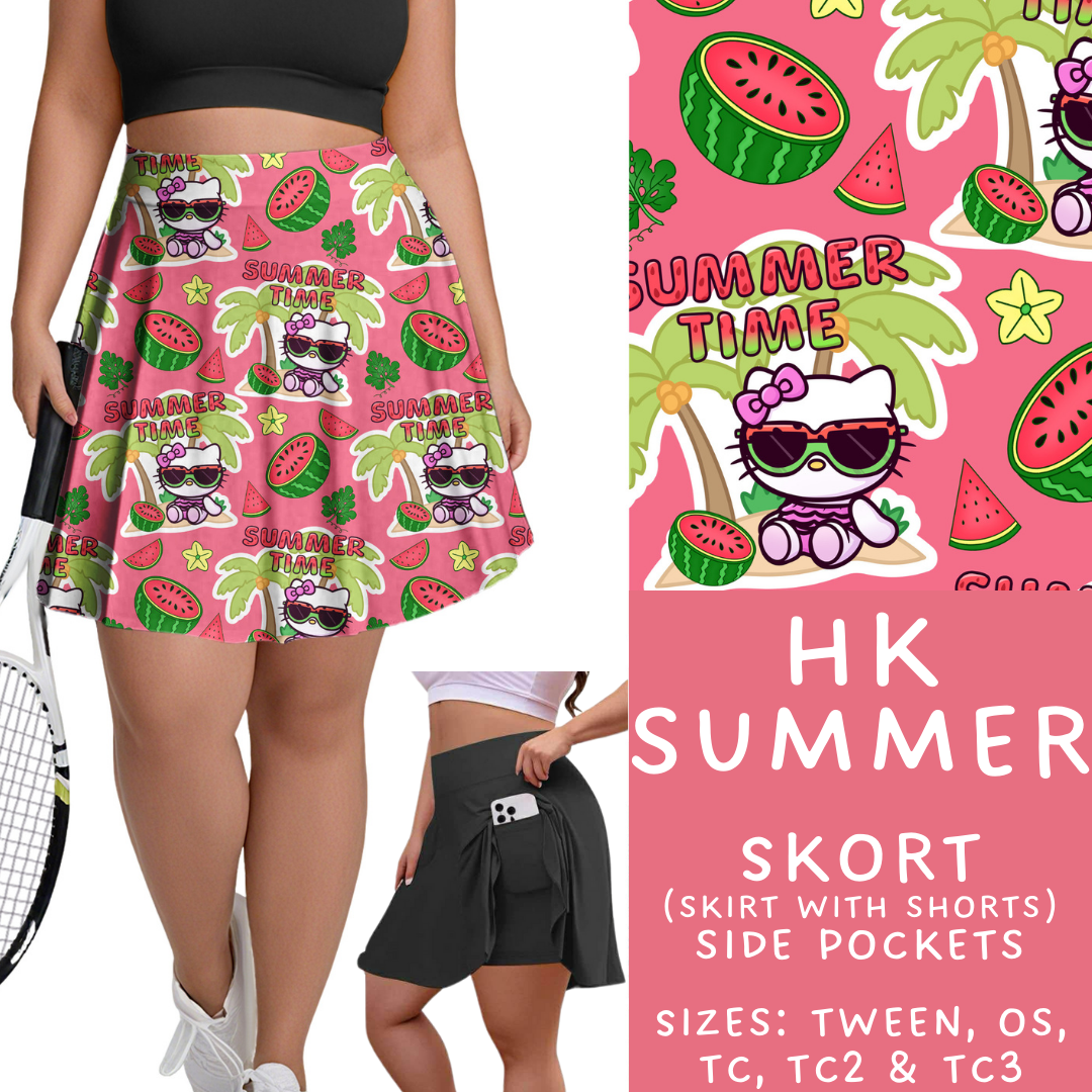 Batch #339 - Character Summer - Closes 5/15 - ETA mid July - HK Summer Skort