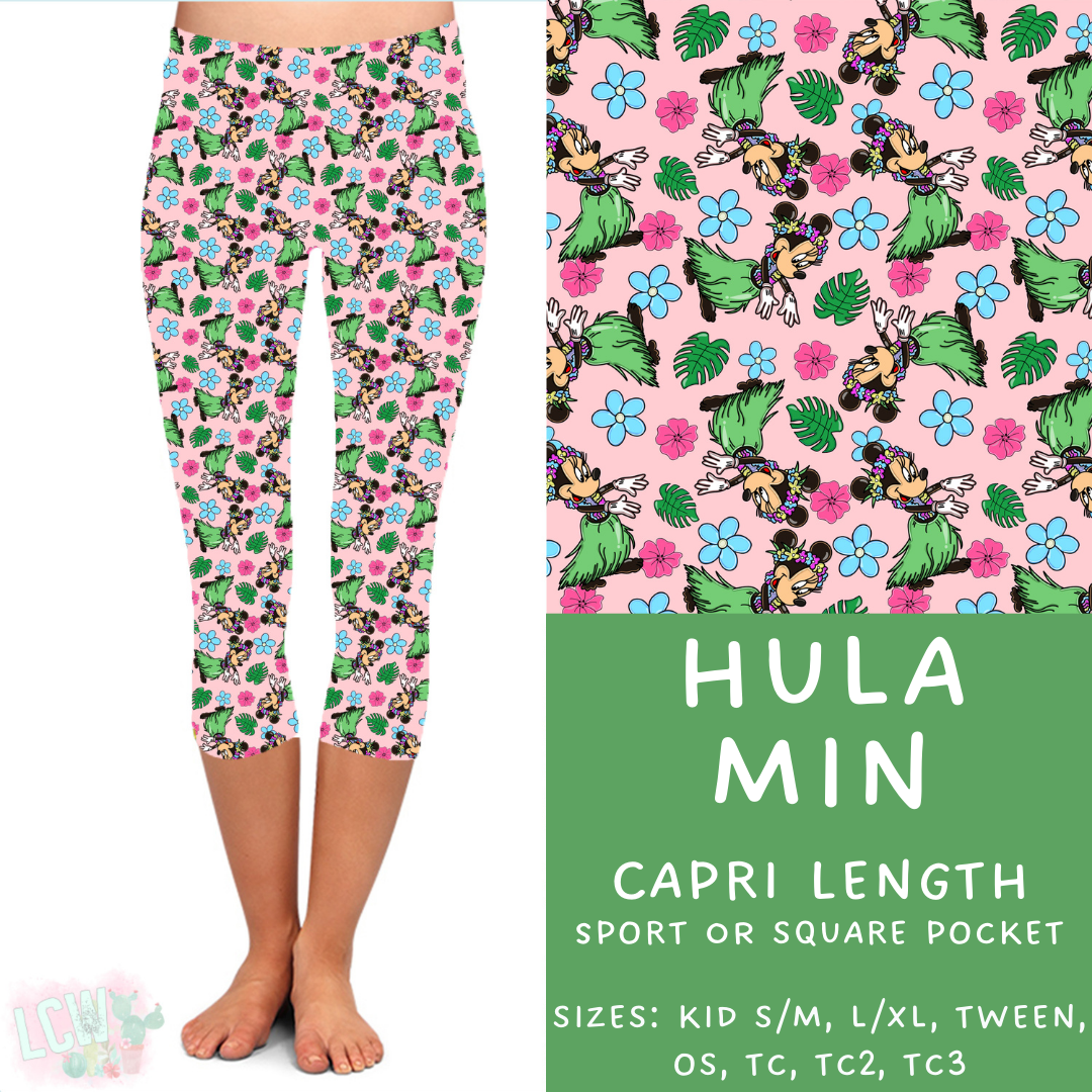 Batch #333 - Magical Summer - Closes 5/7 - ETA late June - Hula Min Full and Capri Length Leggings
