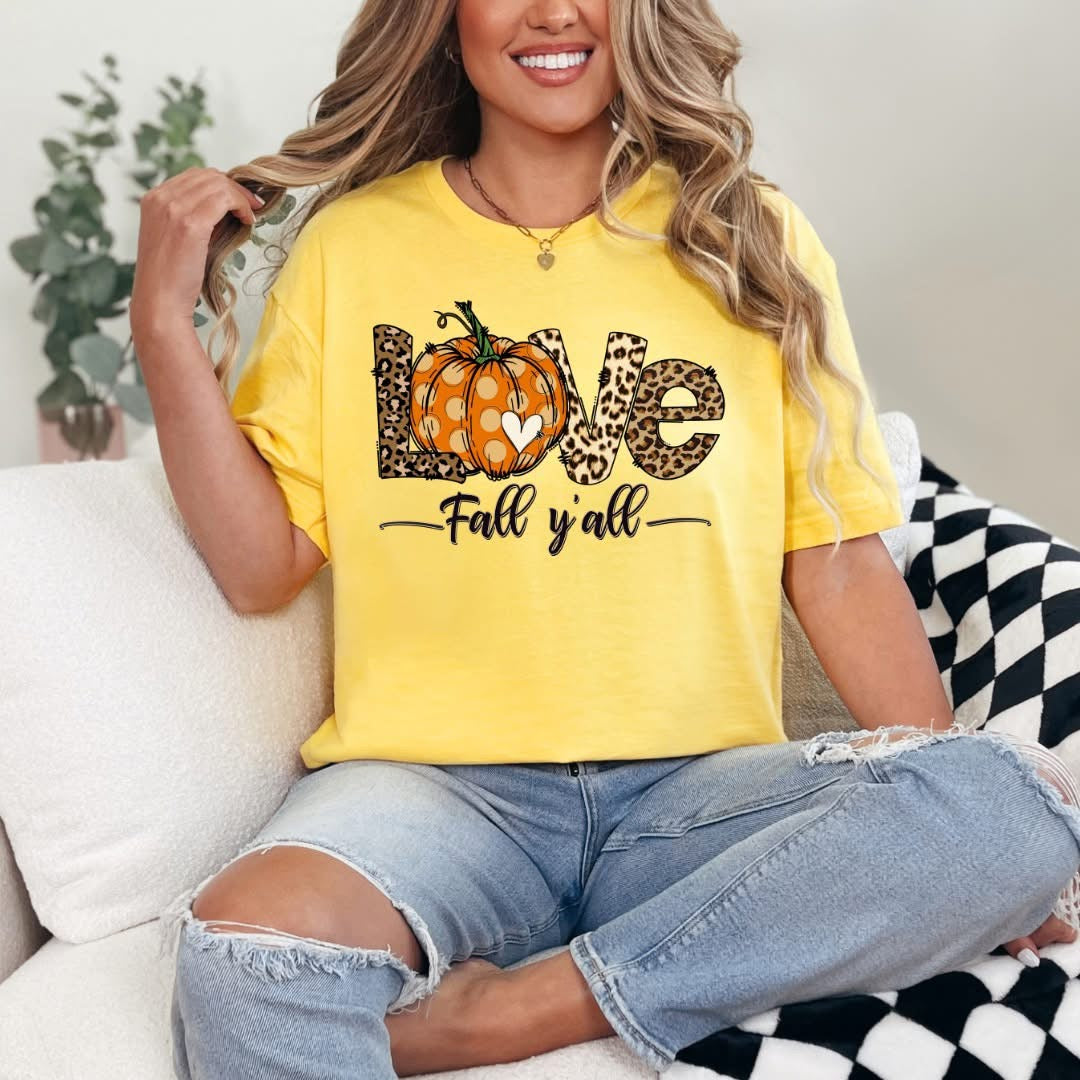 Love Fall Tee- Pick your Color