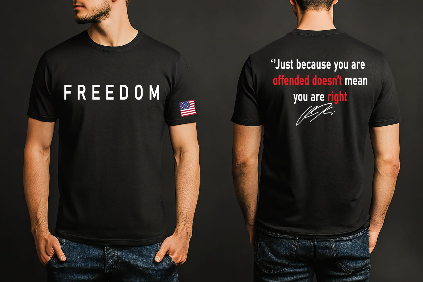 Freedom Shirts - Proceeds Donated to Turning Point!- Tee/Sweatshirt/Hoodie