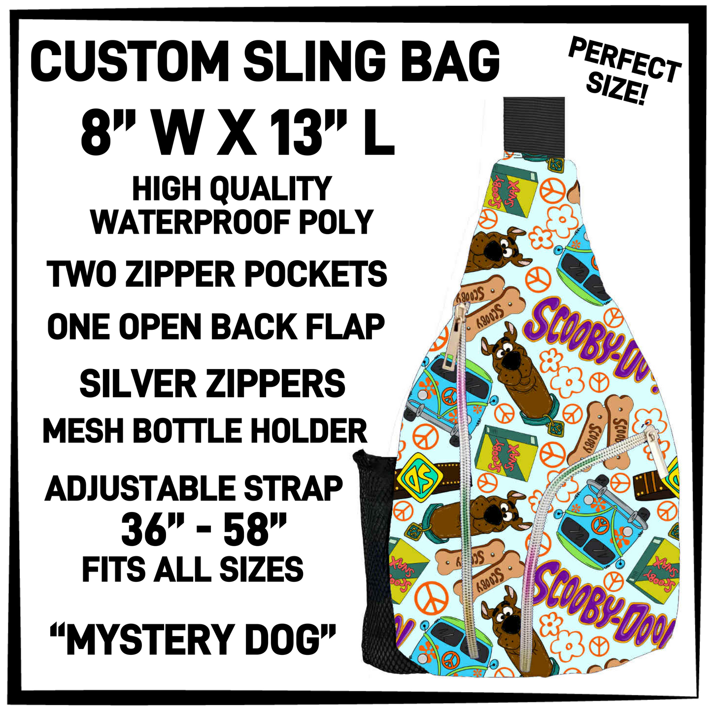 S13G - Mystery Dog Sling Bag - Preorder Closing 1/15 ETA: Mid-March