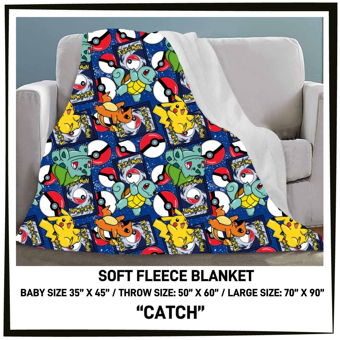 RTS - Catch Fleece Blanket