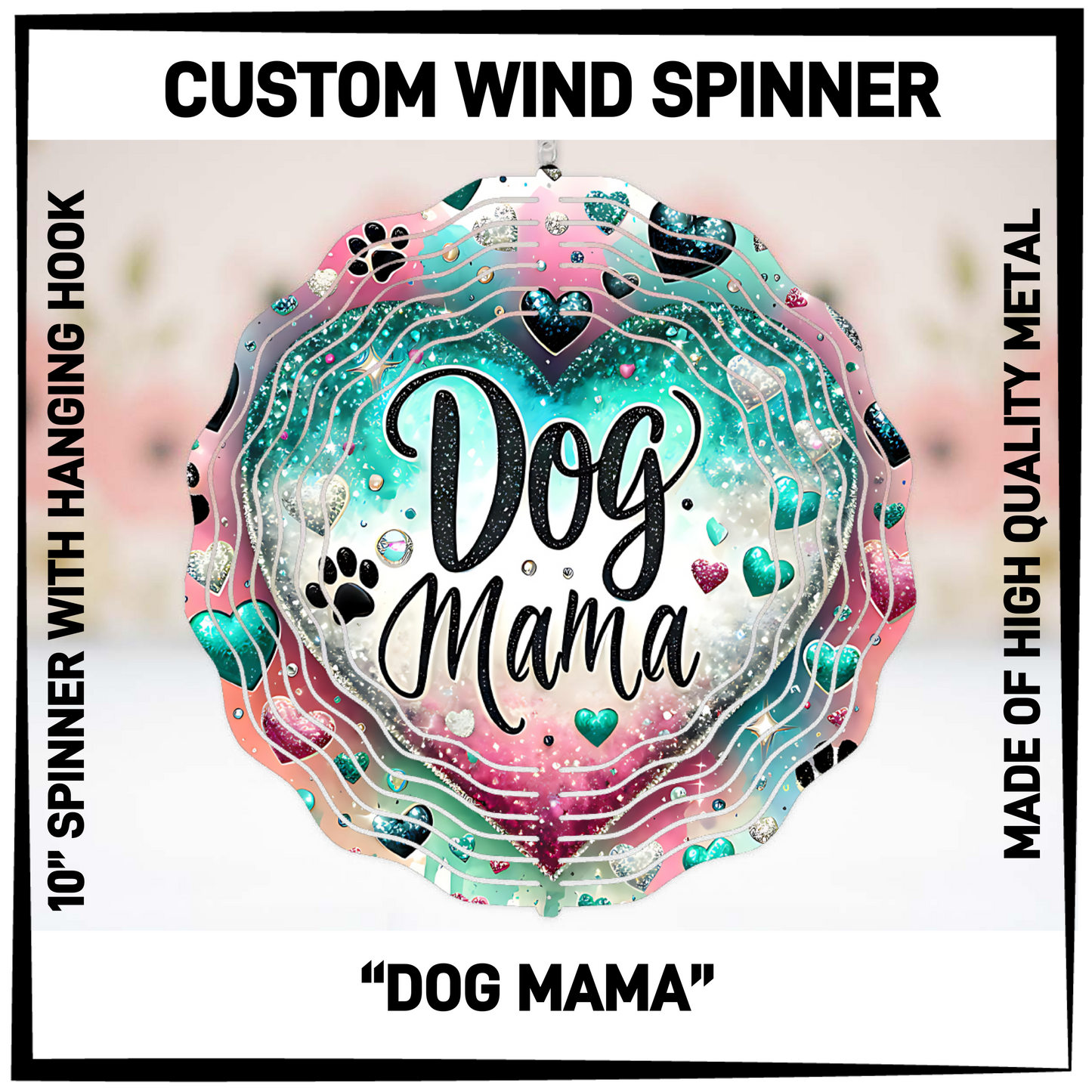 WP4S - Dog Mama Wind Spinners - Preorder Closing 2/26 ETA: Late April - Alonna's Legging Land