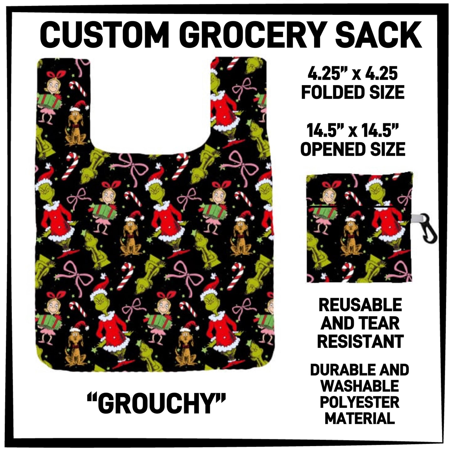 GS3K - Grouchy Grocery Sack - Preorder ETA: Mid-Jan