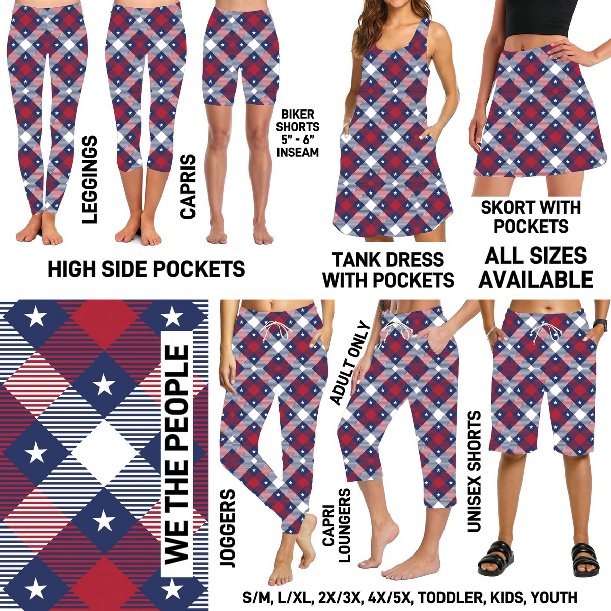 RTS - We The People Full Joggers with Pockets