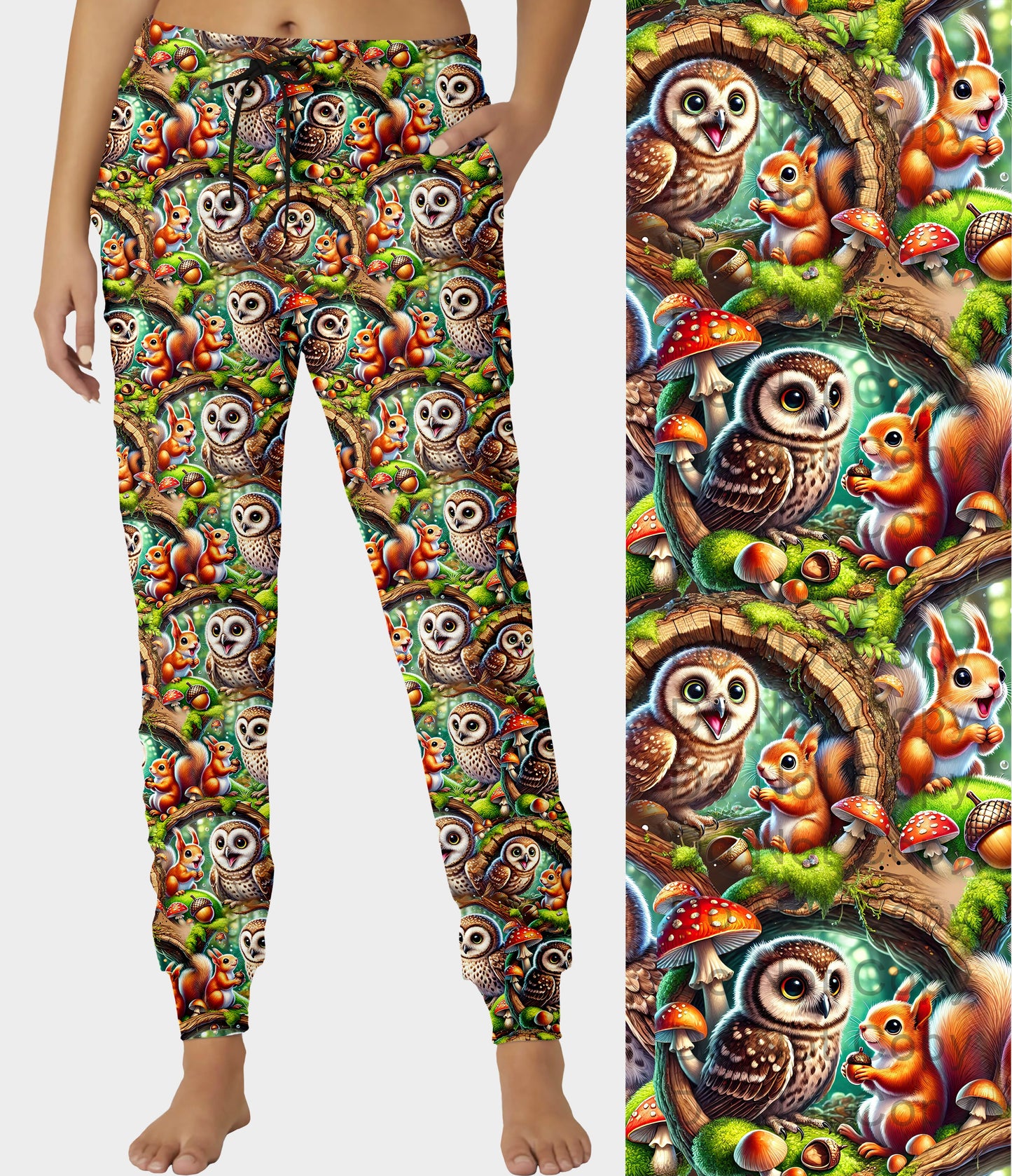 RTS - Joyous Forest Critters Joggers