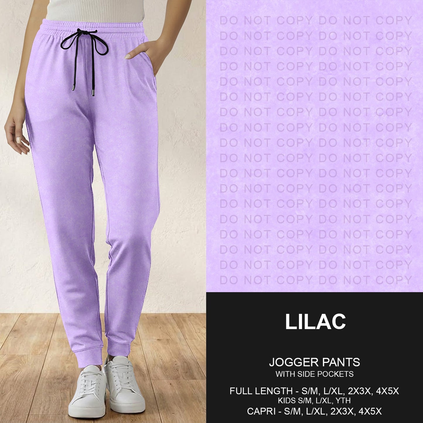 B280 - Preorder Lilac Joggers (Closes 3/22. ETA: late May)