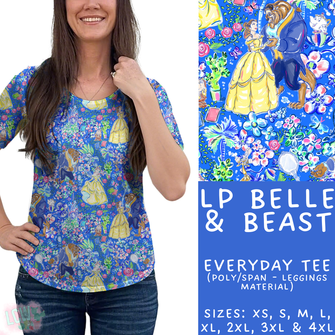 Batch #426 - LP Collection - Closes 10/8 - ETA late Nov - LP Belle & Beast Everyday Tee