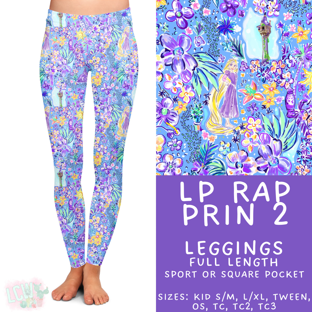 Batch #426 - LP Collection - Closes 10/8 - ETA late Nov - LP Rap Prin 2 Full Length Leggings