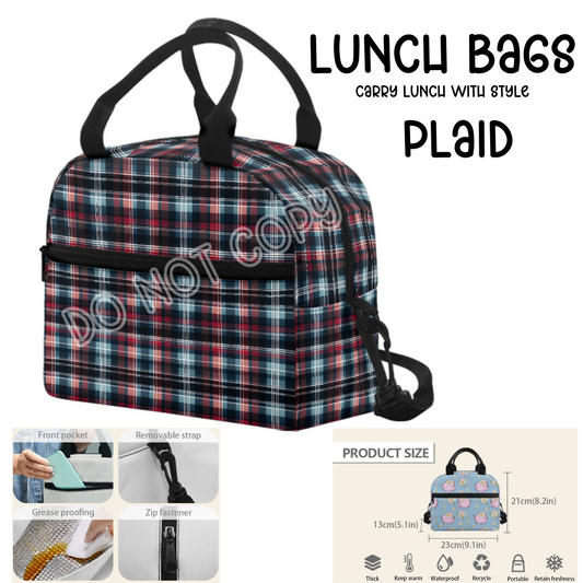 PLAID - LUNCH BAGS