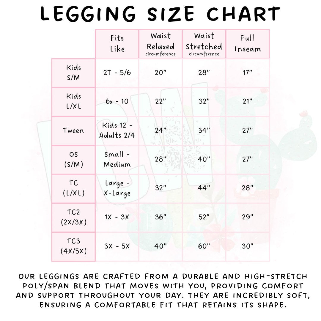 Ready To Ship - Rainbow Chenille Full and Capri Length Leggings