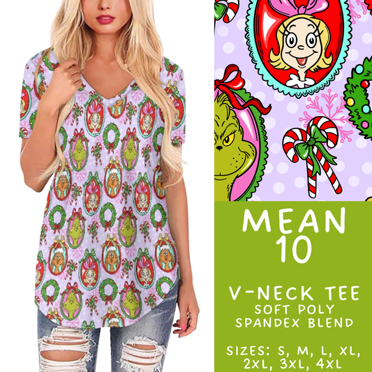 Batch #436 - Mr Mean 2 - Closes 10/24 - ETA early Dec - Mean 10 V-Neck Tee