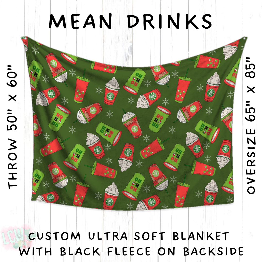 Batch #428 - Christmas Spirit - Closes 10/10 - ETA late Nov - Mean Drinks Blanket