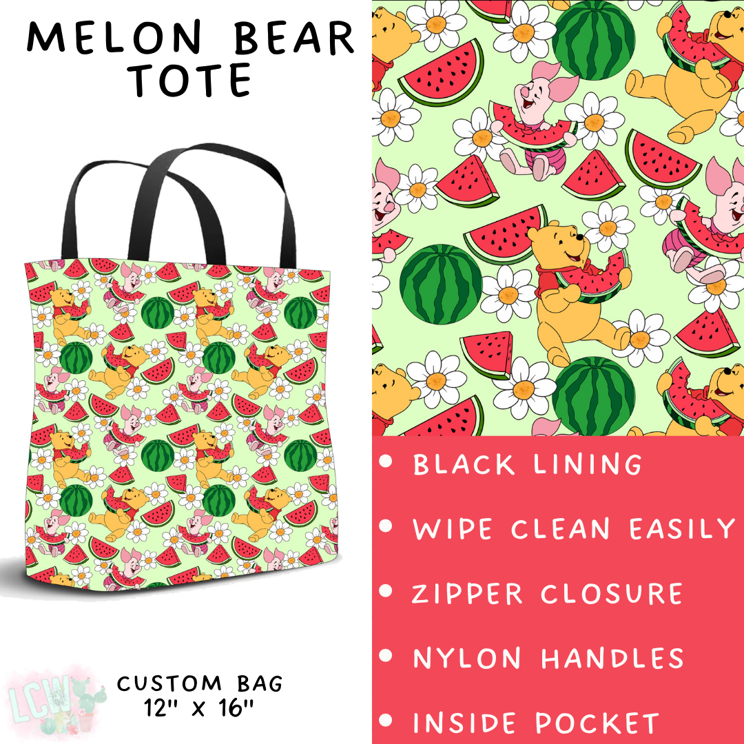 Batch #333 - Magical Summer - Closes 5/7 - ETA late June - Melon Bear Tote