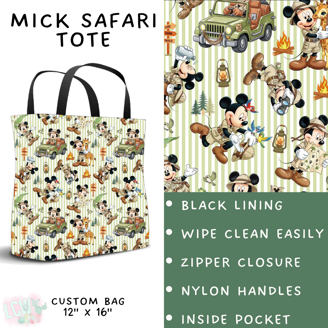 Batch #541 - Magical Faves 21 - Closes 6/10 - ETA mid August - Mick Safari Tote