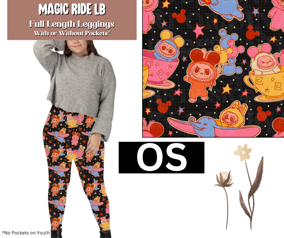 Magic Ride LB Full Length Leggings w/ Pockets