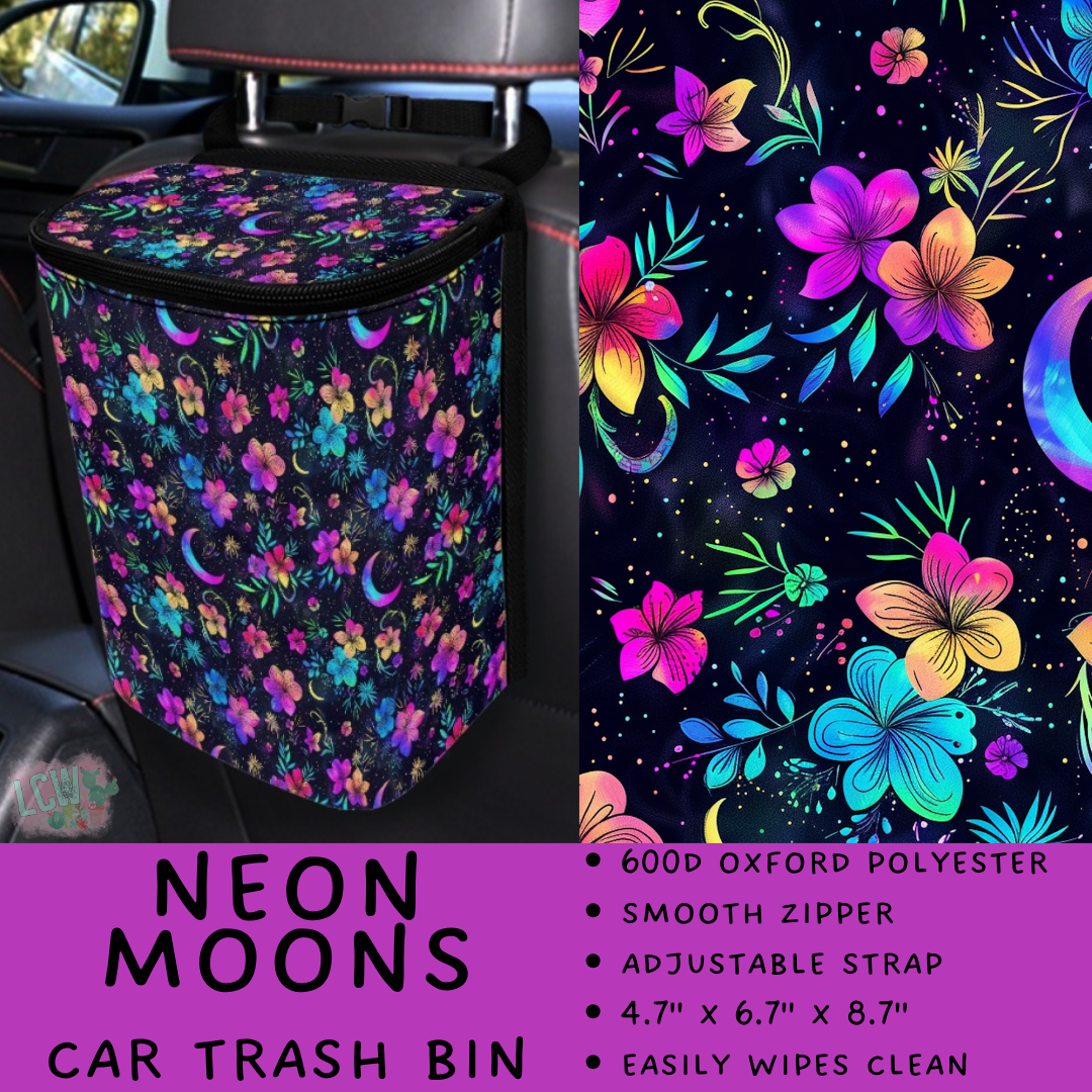 Batch #423 - Car Accessories - Closes 10/2 - ETA mid/late Nov - Neon Moons Car Trash Bin