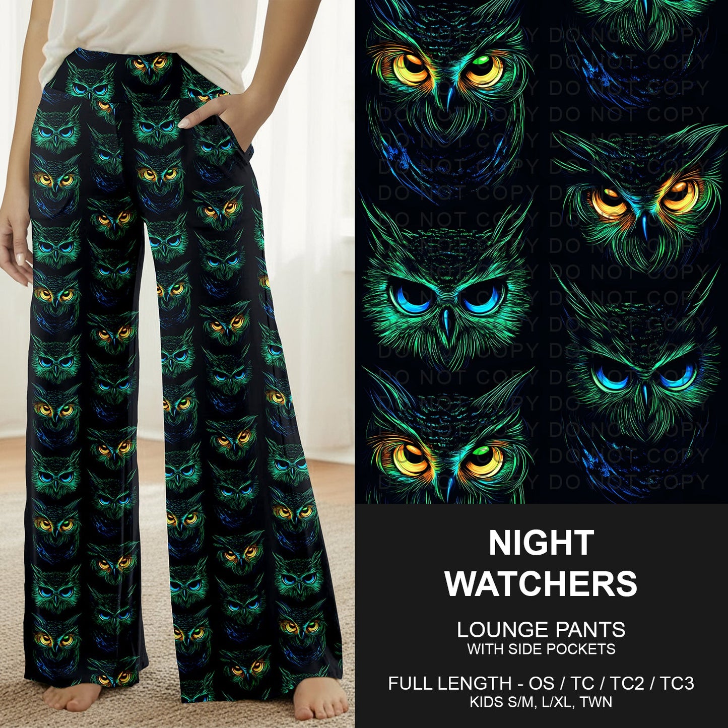B269 - Preorder Night Watchers Lounge Pants (Closes 12/28. ETA early March)