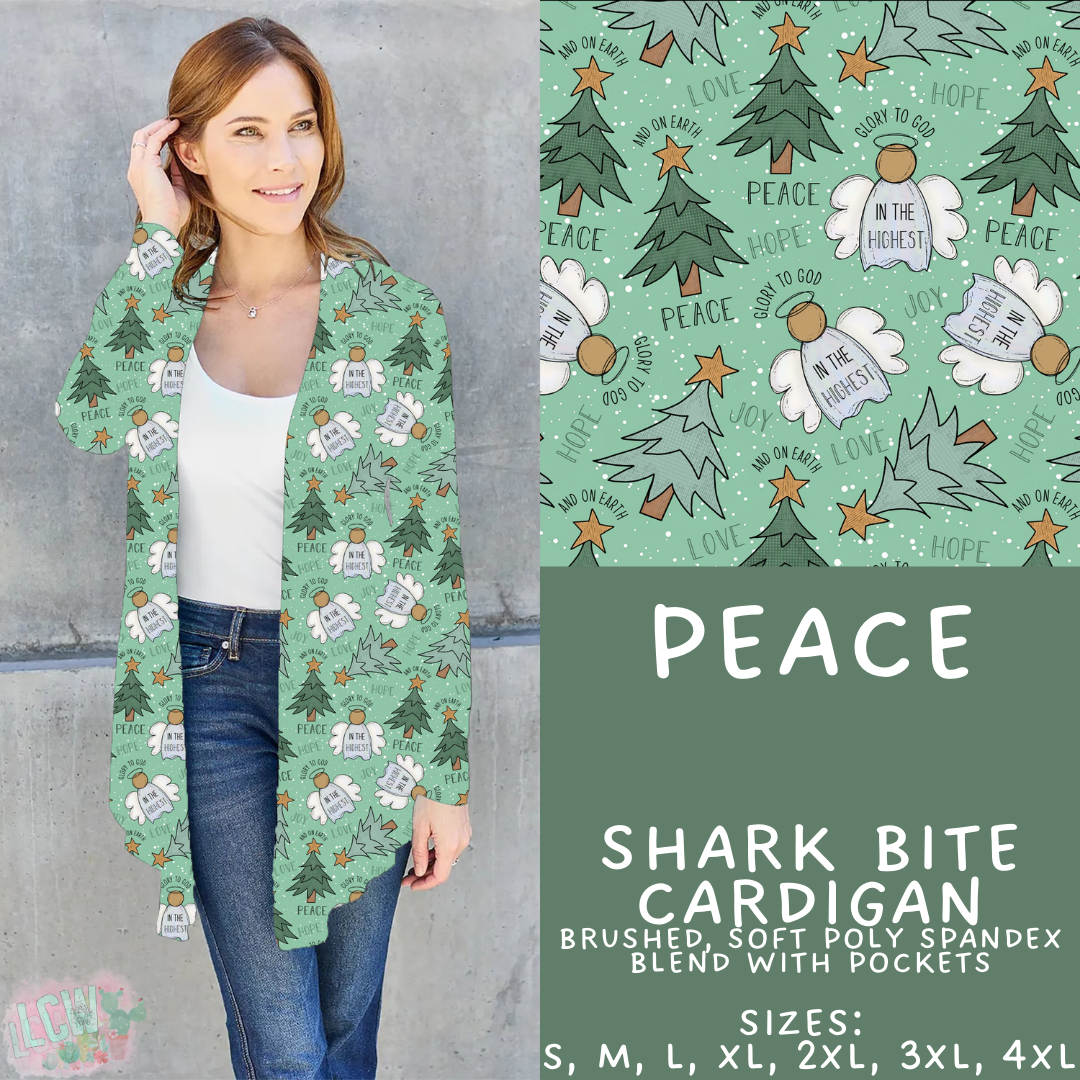 Batch #428 - Christmas Spirit - Closes 10/10 - ETA late Nov - Peace Cardigan