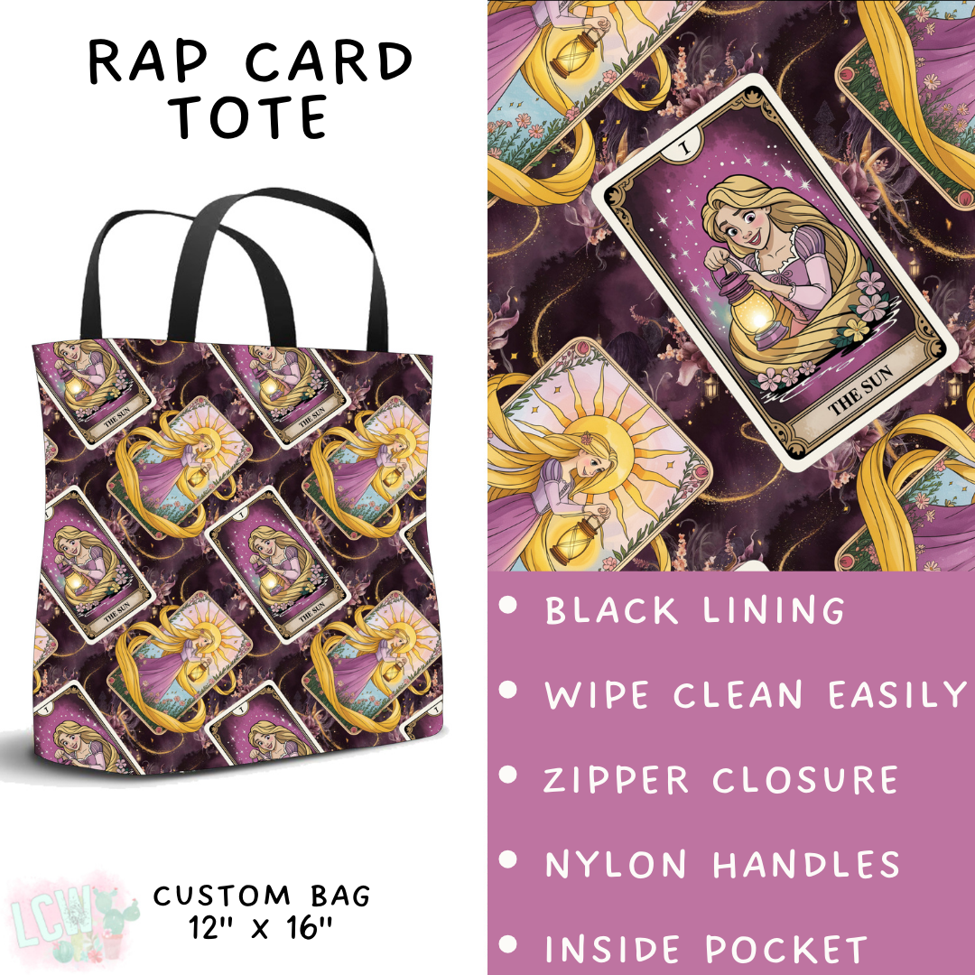 Batch #474 - Princess Tarot - Closes 1/12 - ETA early/mid March - Rap Card Tote