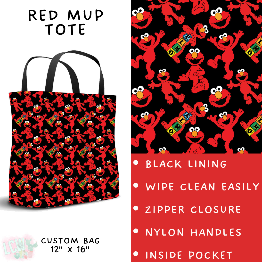 Batch #411 - July Request Run - Closes 9/11 - ETA late October - Red Mup Tote