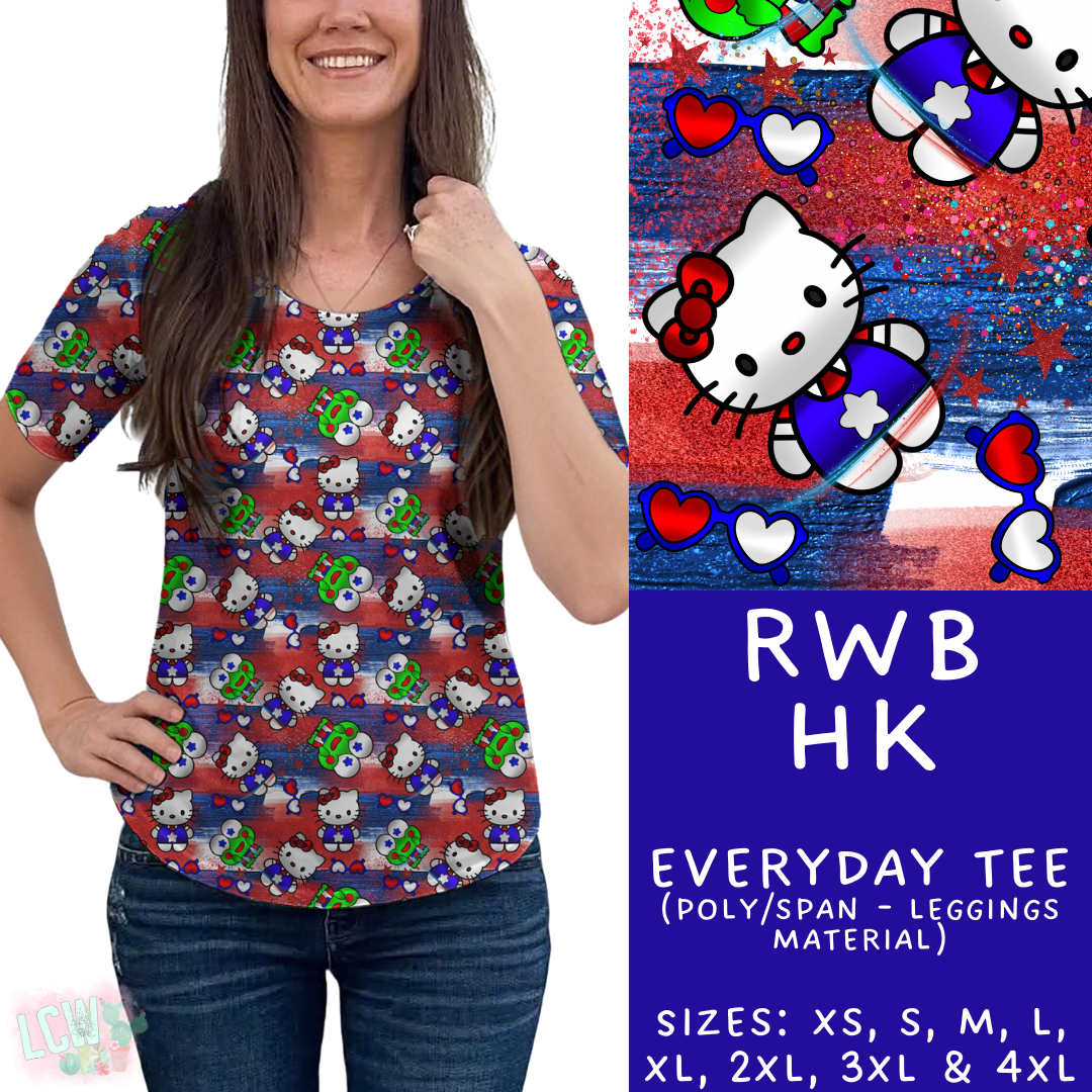 Batch #336 - RWB Characters - Closes 5/7 - ETA mid June - RWB HK Everyday Tee