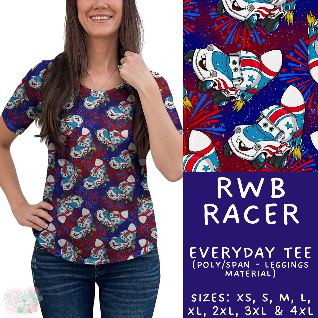 Batch #338 - Magical 4th of July - Closes 5/7 - ETA mid June - RWB Racer Everyday Tee