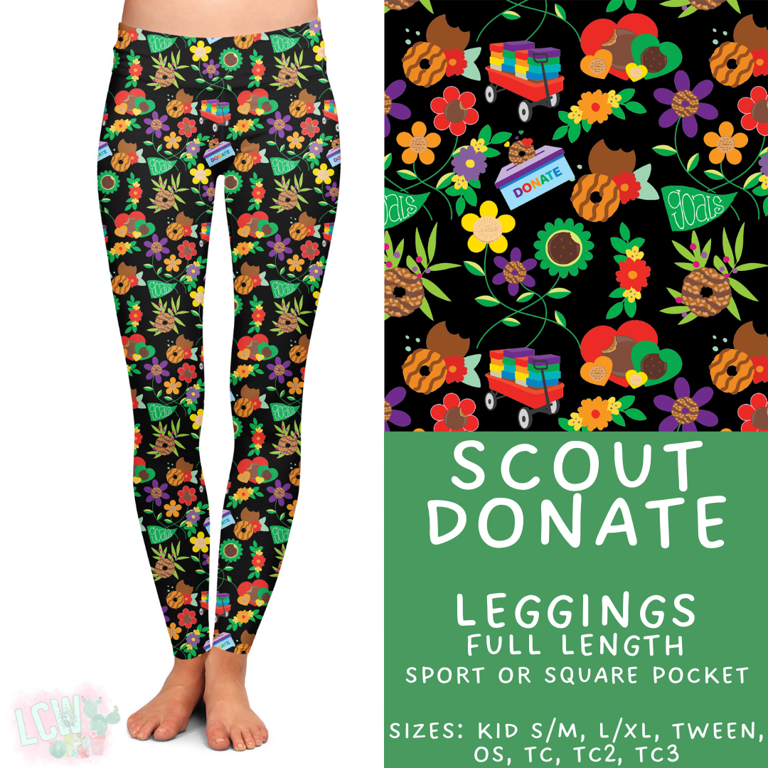 Batch #429 - Cookie Dealer 3 - Closes 10/13 - ETA late Nov - Scout Donate Full Length Leggings