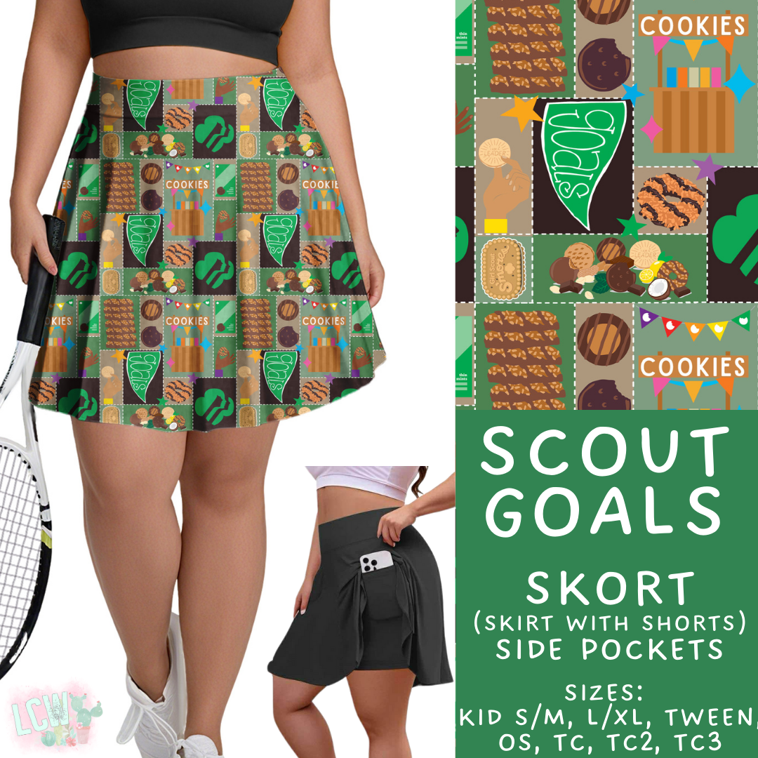 Batch #429 - Cookie Dealer 3 - Closes 10/13 - ETA late Nov - Scout Goals Skort